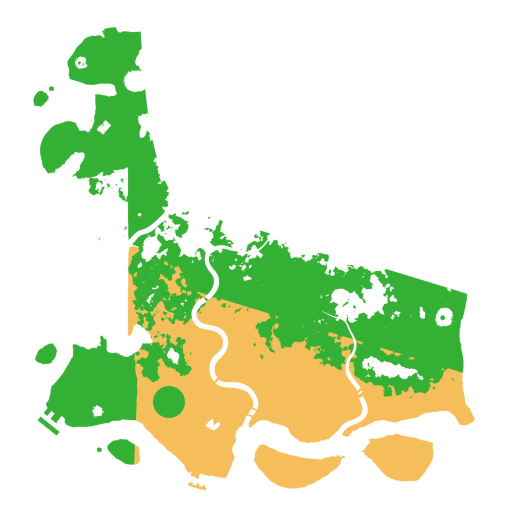 Biome Rust Map: Procedural Map, Size: 4250, Seed: 421732