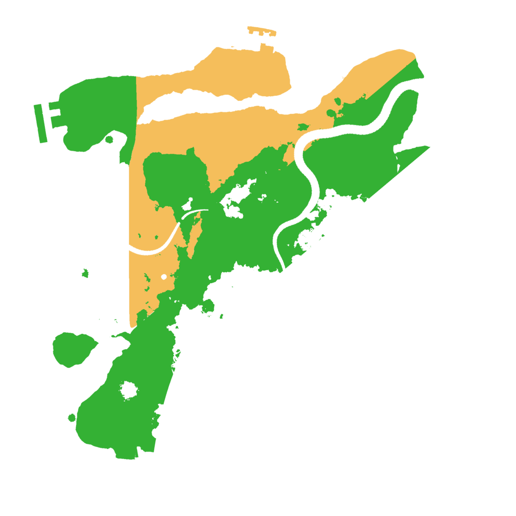 Biome Rust Map: Procedural Map, Size: 2700, Seed: 1787832122