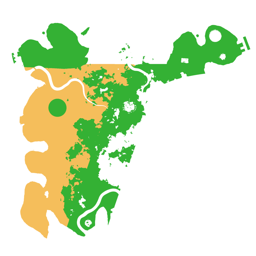 Biome Rust Map: Procedural Map, Size: 3750, Seed: 1488758011