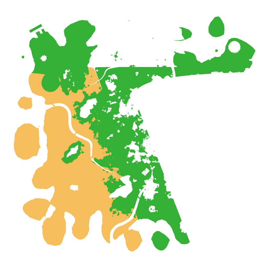 Biome Rust Map: Procedural Map, Size: 4000, Seed: 1070912315