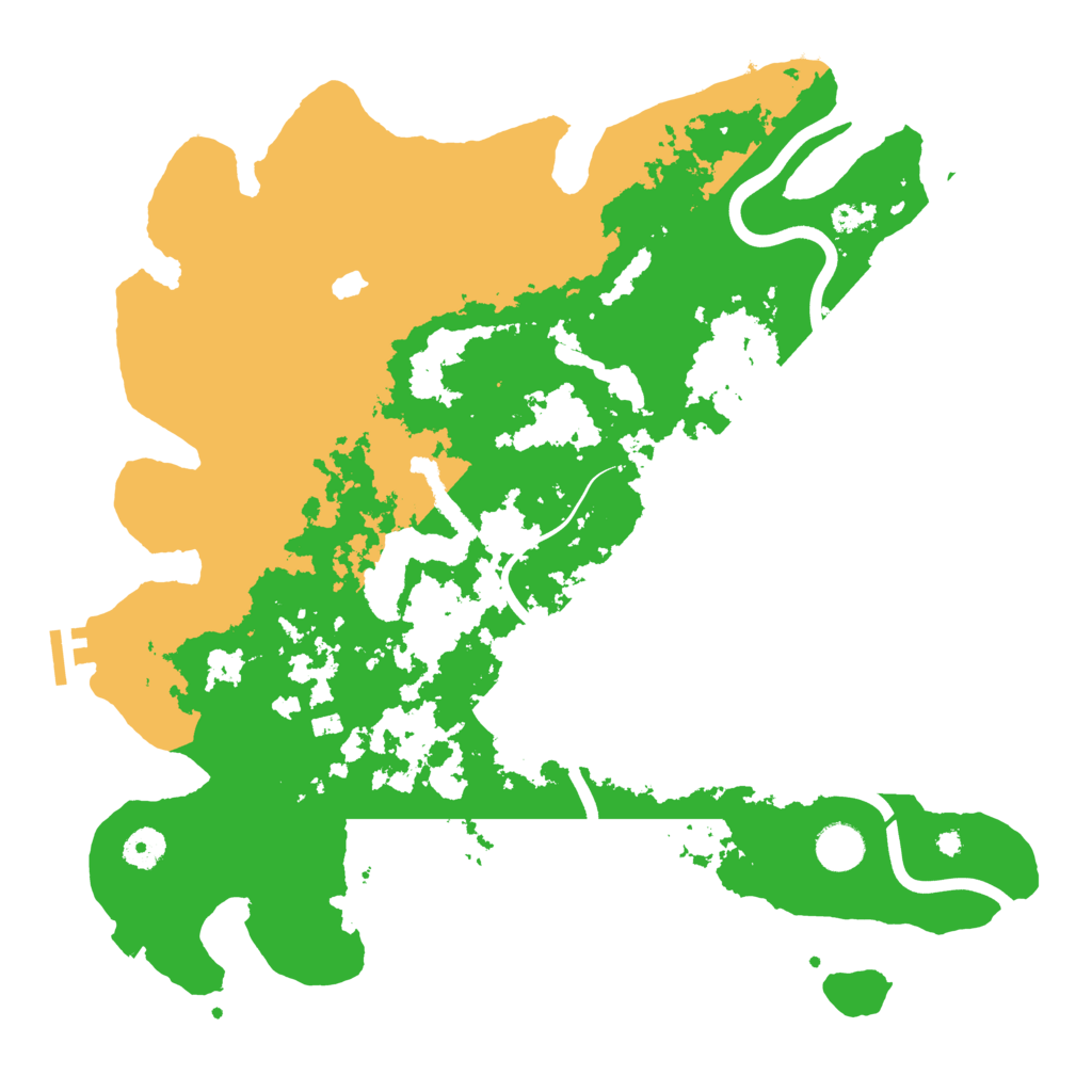 Biome Rust Map: Procedural Map, Size: 4000, Seed: 764099518