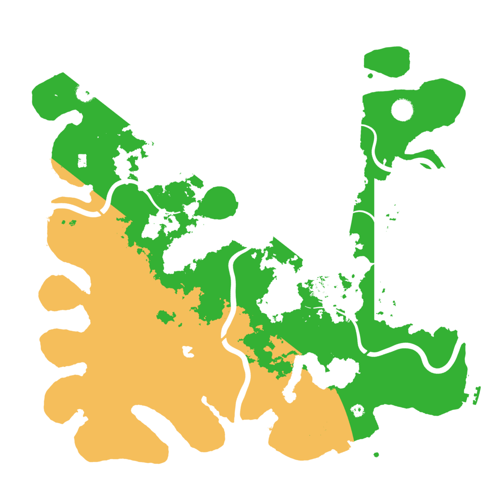 Biome Rust Map: Procedural Map, Size: 4000, Seed: 1910902075