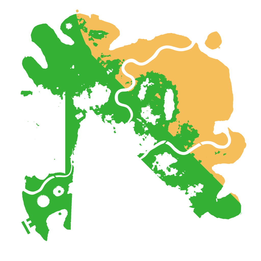 Biome Rust Map: Procedural Map, Size: 3800, Seed: 1512127546