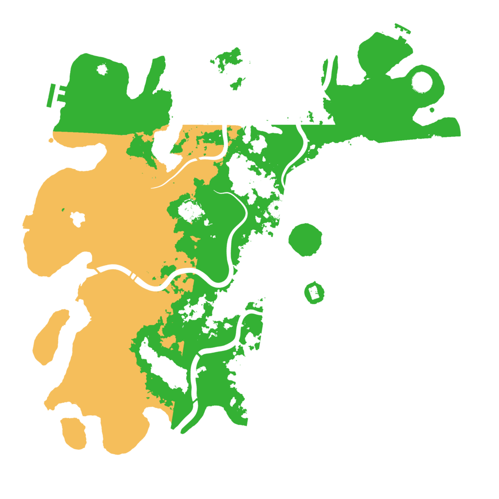 Biome Rust Map: Procedural Map, Size: 4250, Seed: 1289664604