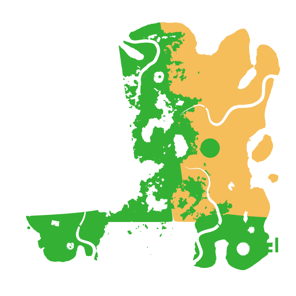 Biome Rust Map: Procedural Map, Size: 4050, Seed: 1023753367