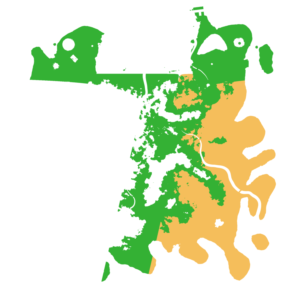 Biome Rust Map: Procedural Map, Size: 4363, Seed: 1988479944