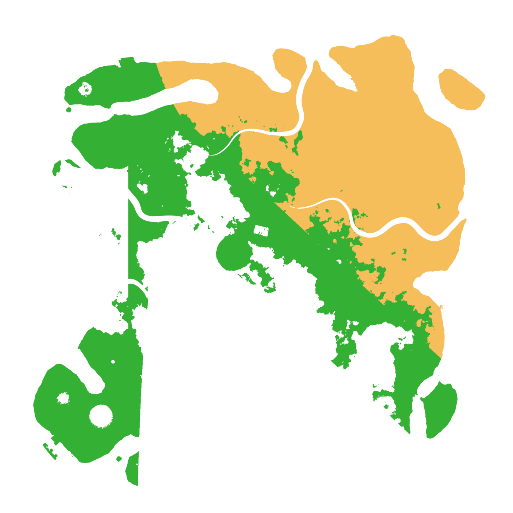 Biome Rust Map: Procedural Map, Size: 3950, Seed: 1075892530