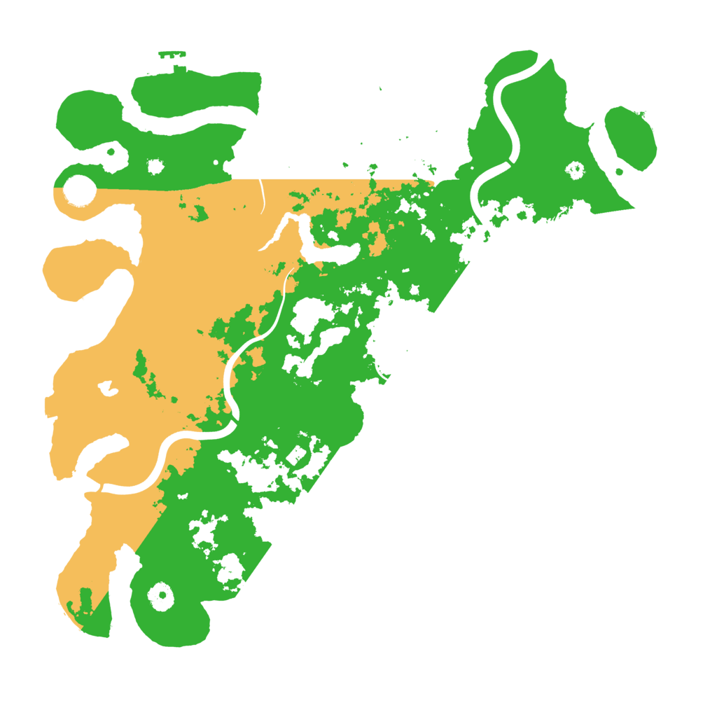 Biome Rust Map: Procedural Map, Size: 4000, Seed: 243380273