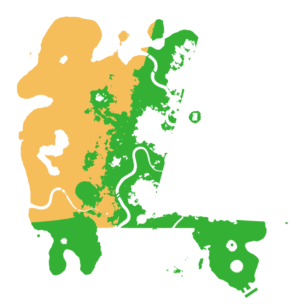 Biome Rust Map: Procedural Map, Size: 4250, Seed: 1056017378