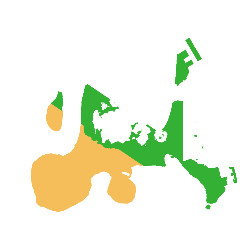 Biome Rust Map: Procedural Map, Size: 2000, Seed: 1546647010