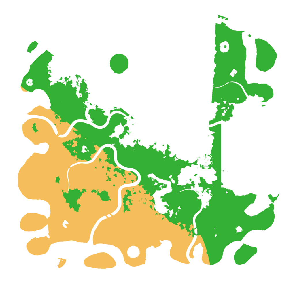 Biome Rust Map: Procedural Map, Size: 4250, Seed: 481239496