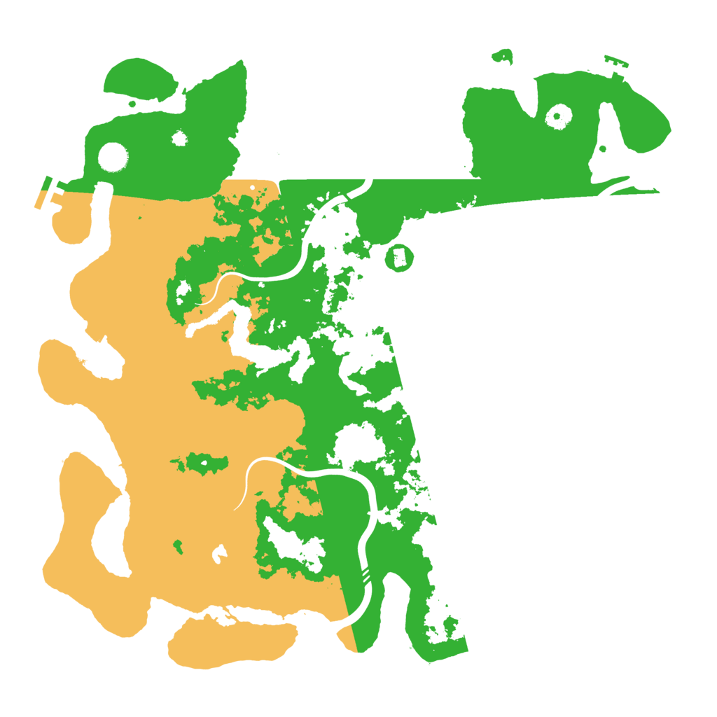 Biome Rust Map: Procedural Map, Size: 4250, Seed: 52356425