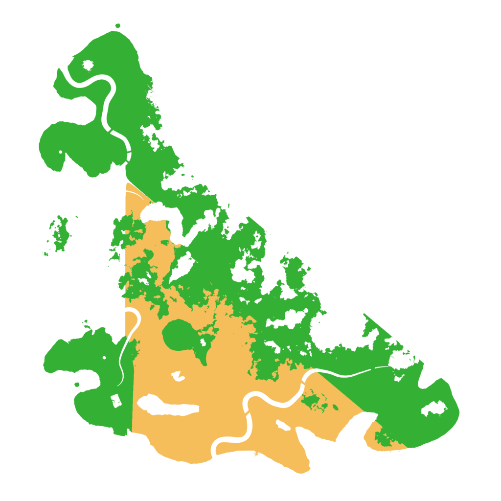 Biome Rust Map: Procedural Map, Size: 4250, Seed: 1258711046