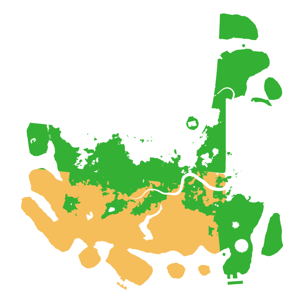 Biome Rust Map: Procedural Map, Size: 4000, Seed: 1881849529