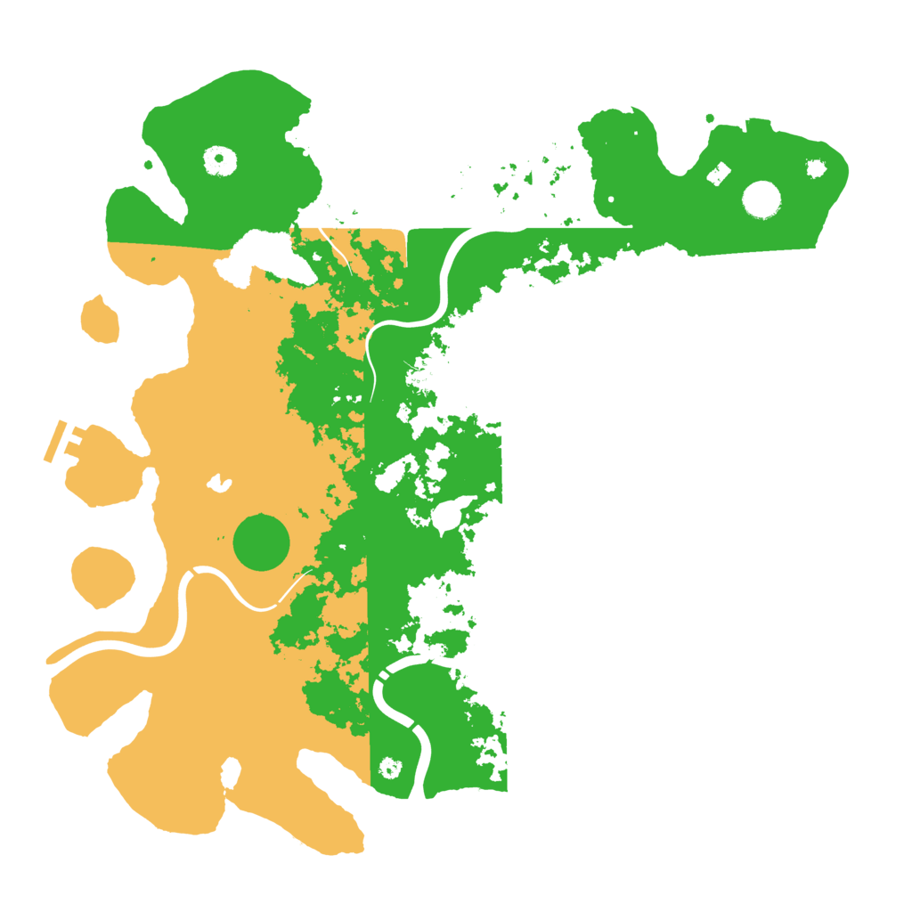 Biome Rust Map: Procedural Map, Size: 4250, Seed: 438165717