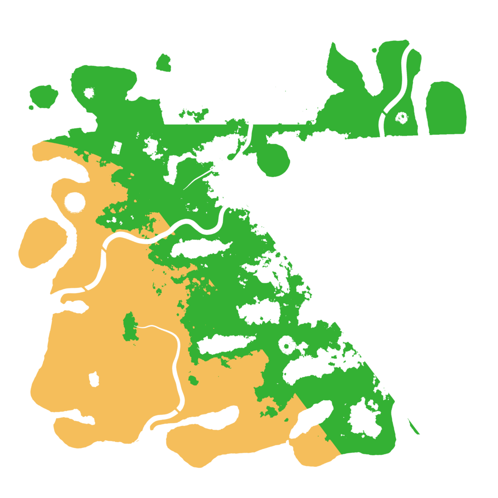 Biome Rust Map: Procedural Map, Size: 4250, Seed: 74631175