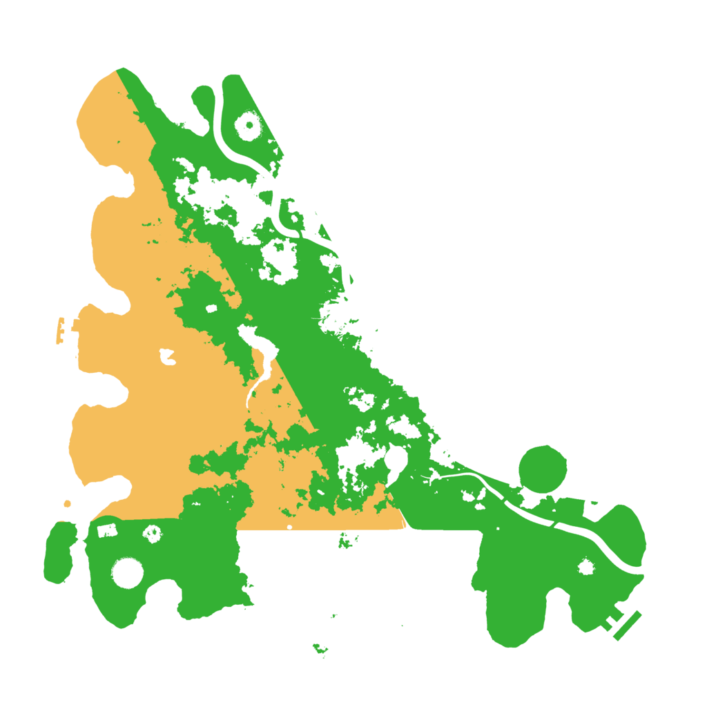 Biome Rust Map: Procedural Map, Size: 4000, Seed: 769221