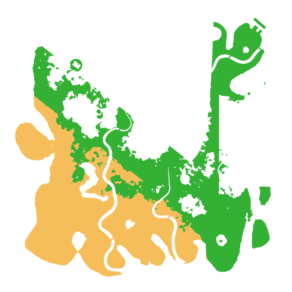 Biome Rust Map: Procedural Map, Size: 4050, Seed: 294803709