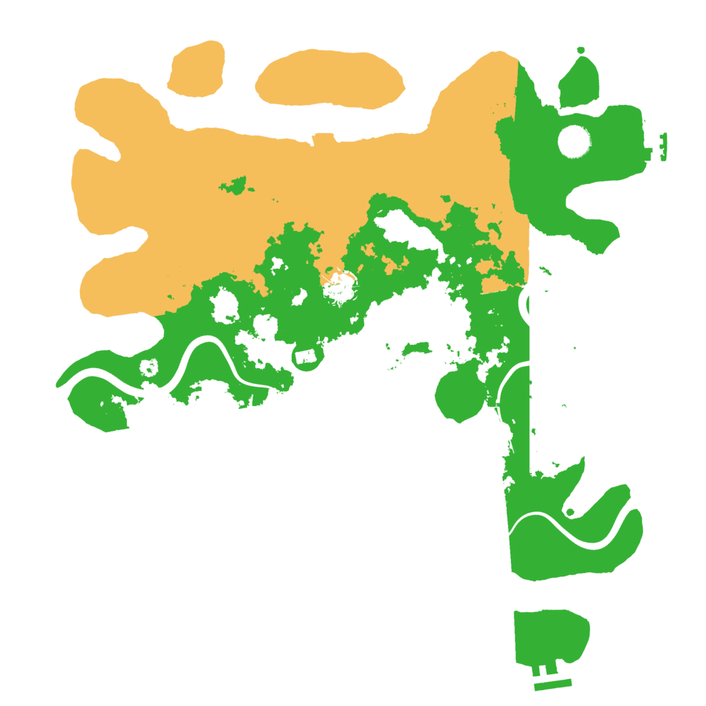 Biome Rust Map: Procedural Map, Size: 3800, Seed: 1393877724