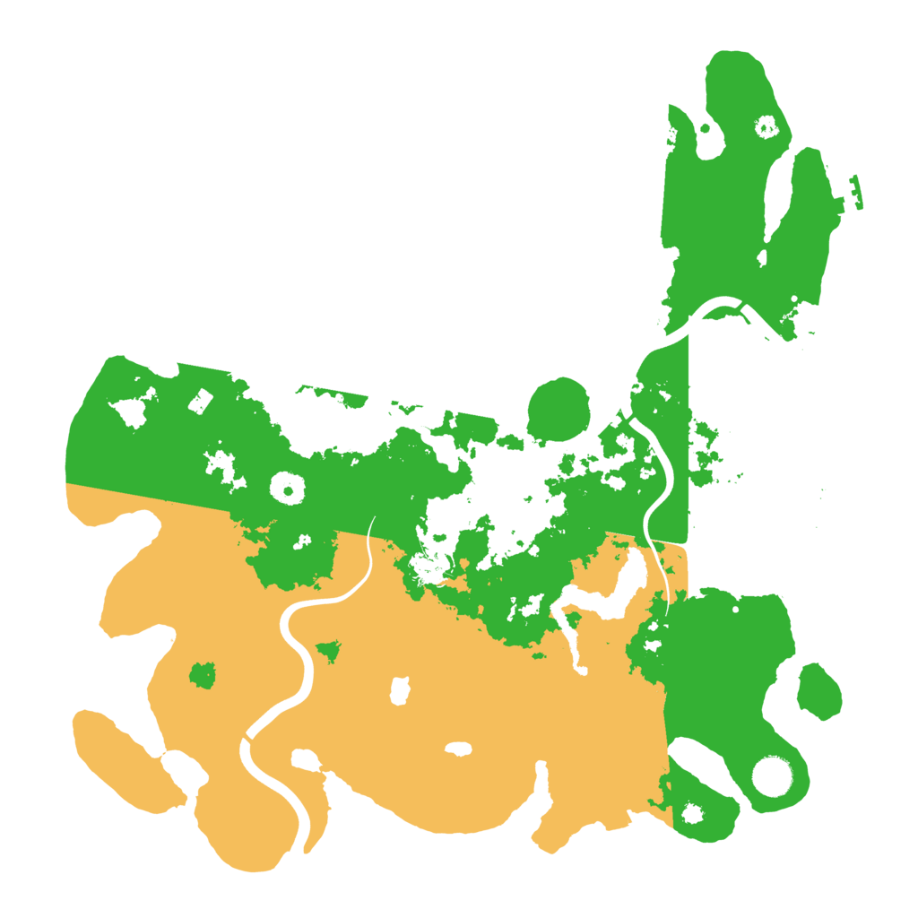 Biome Rust Map: Procedural Map, Size: 4000, Seed: 61905483