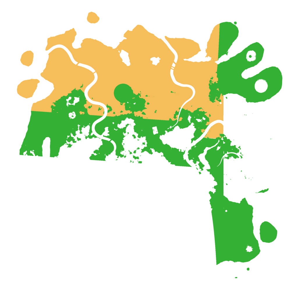 Biome Rust Map: Procedural Map, Size: 4250, Seed: 1335975988