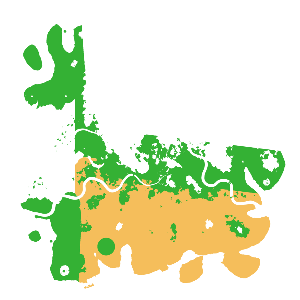 Biome Rust Map: Procedural Map, Size: 4500, Seed: 226195481