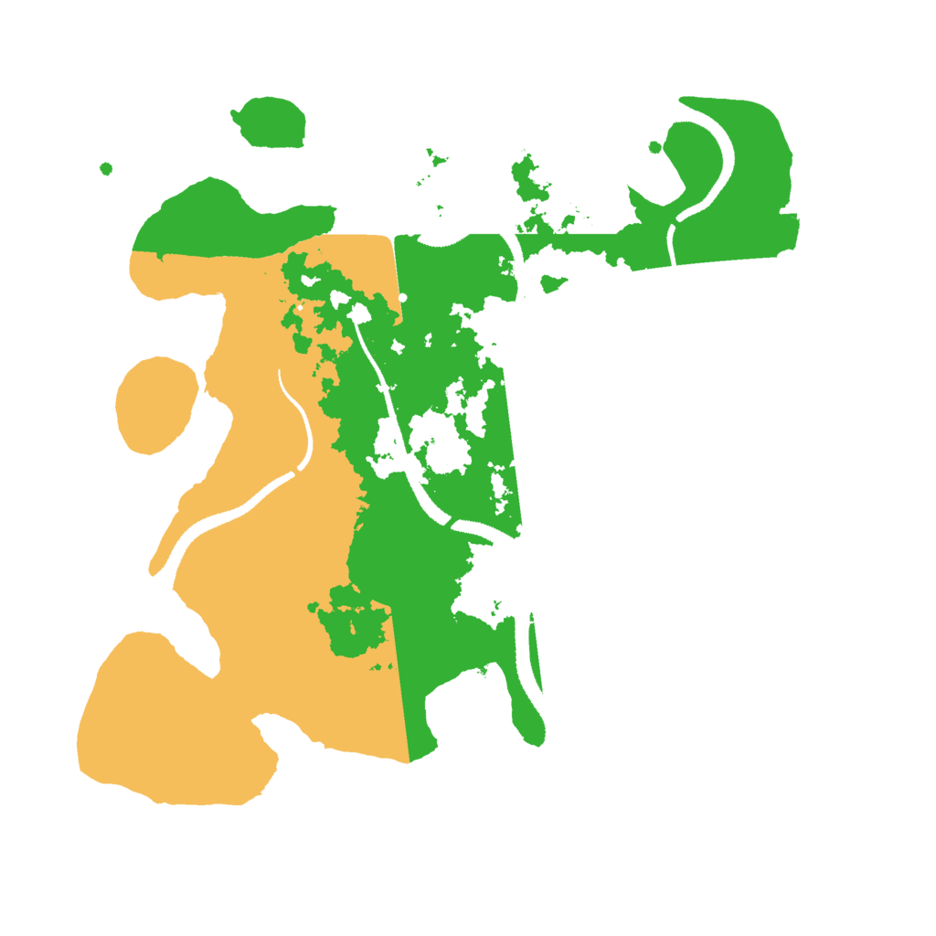 Biome Rust Map: Procedural Map, Size: 3000, Seed: 7642039