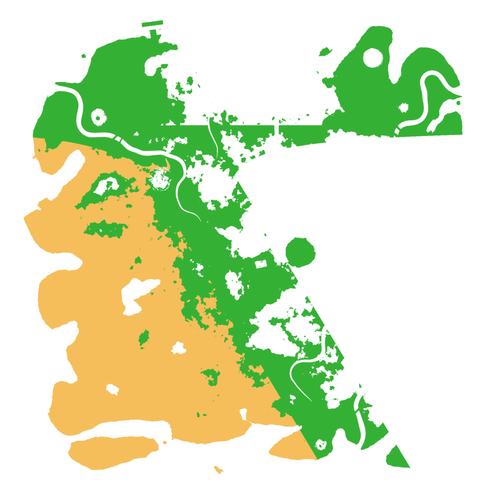 Biome Rust Map: Procedural Map, Size: 4750, Seed: 570523