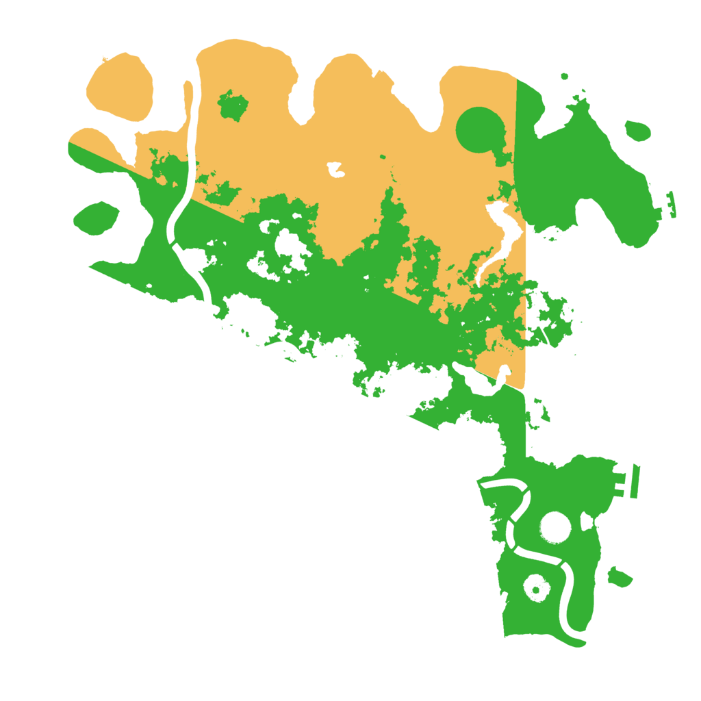 Biome Rust Map: Procedural Map, Size: 4000, Seed: 765770