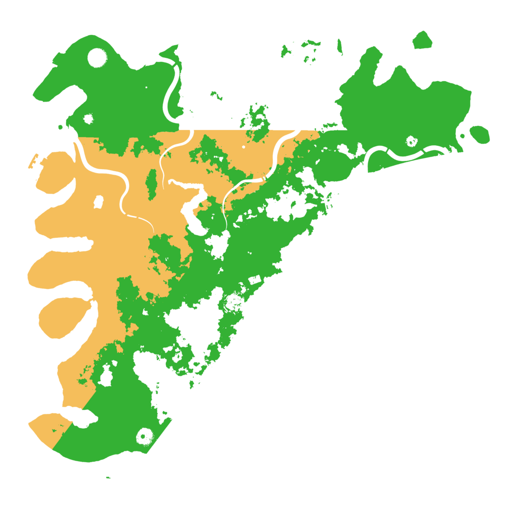 Biome Rust Map: Procedural Map, Size: 4750, Seed: 170635