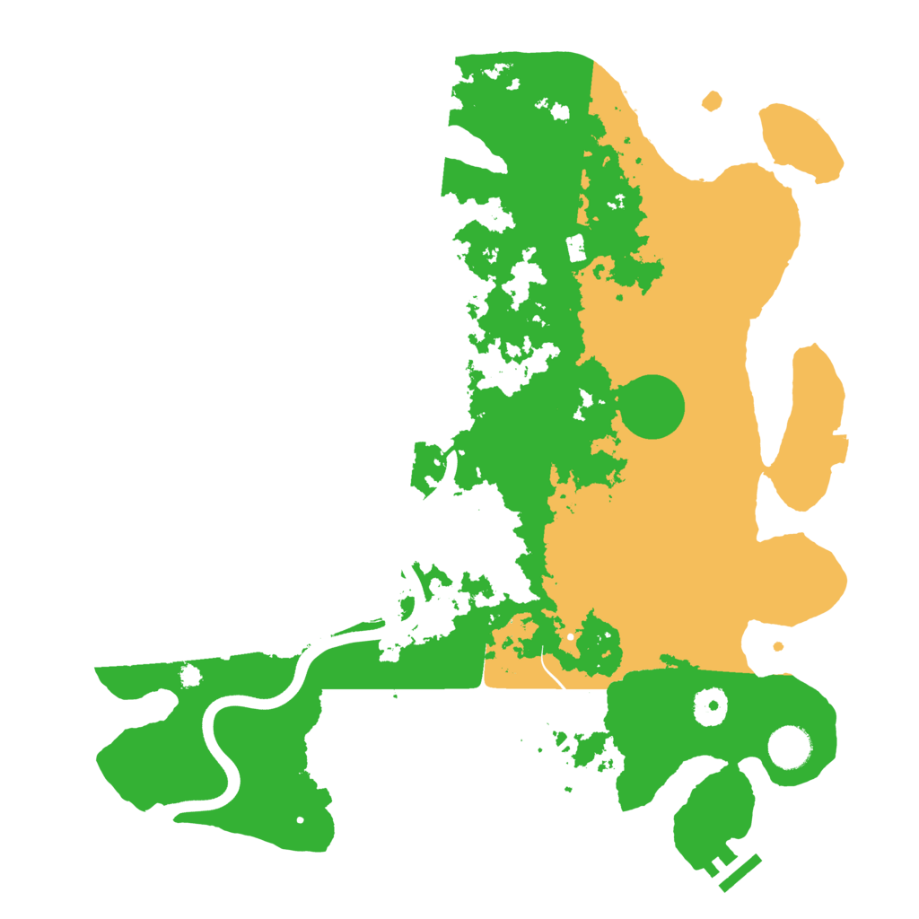 Biome Rust Map: Procedural Map, Size: 3750, Seed: 604356