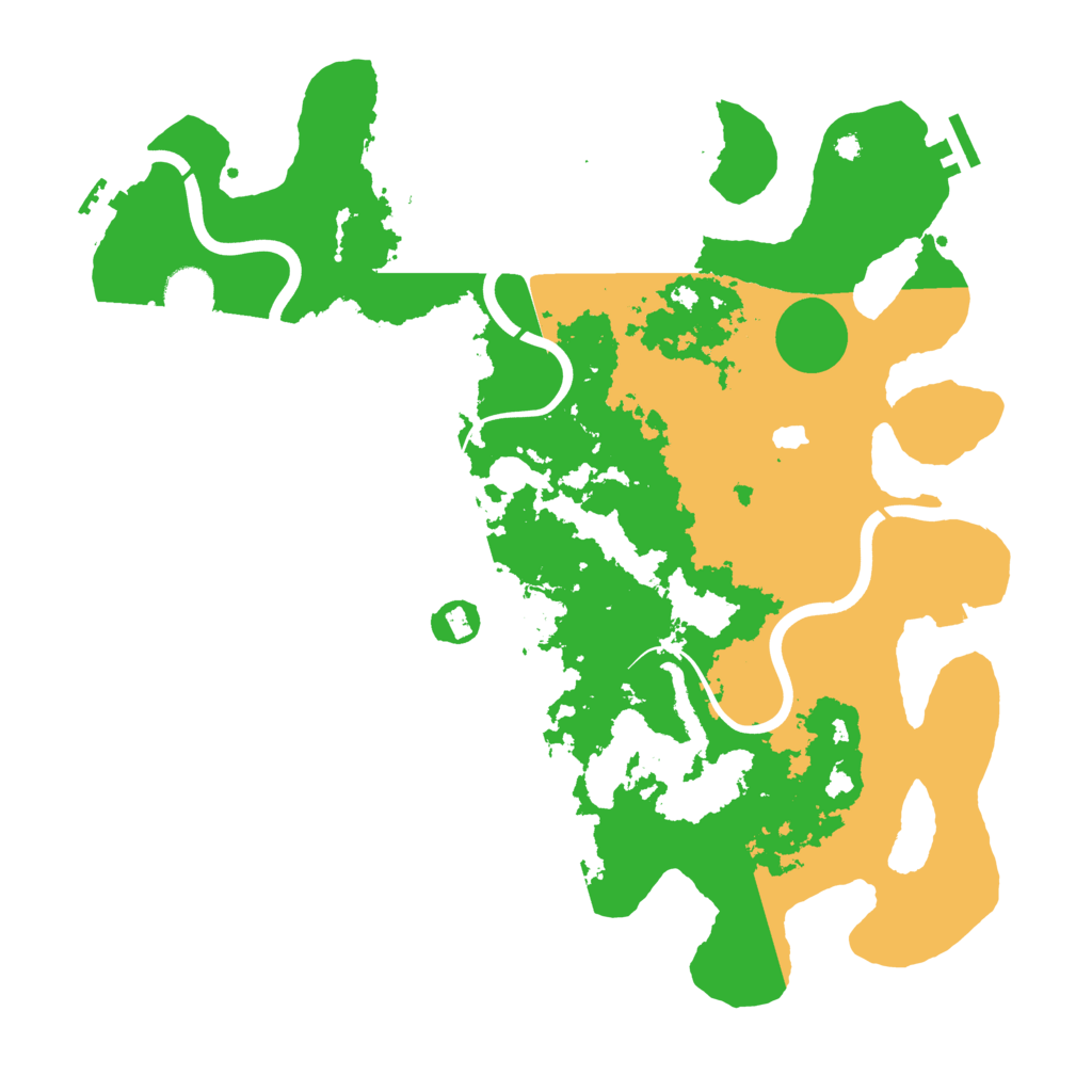 Biome Rust Map: Procedural Map, Size: 4000, Seed: 1210488532