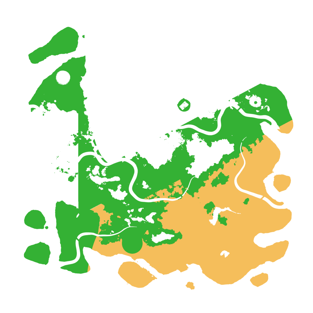 Biome Rust Map: Procedural Map, Size: 4020, Seed: 499460099