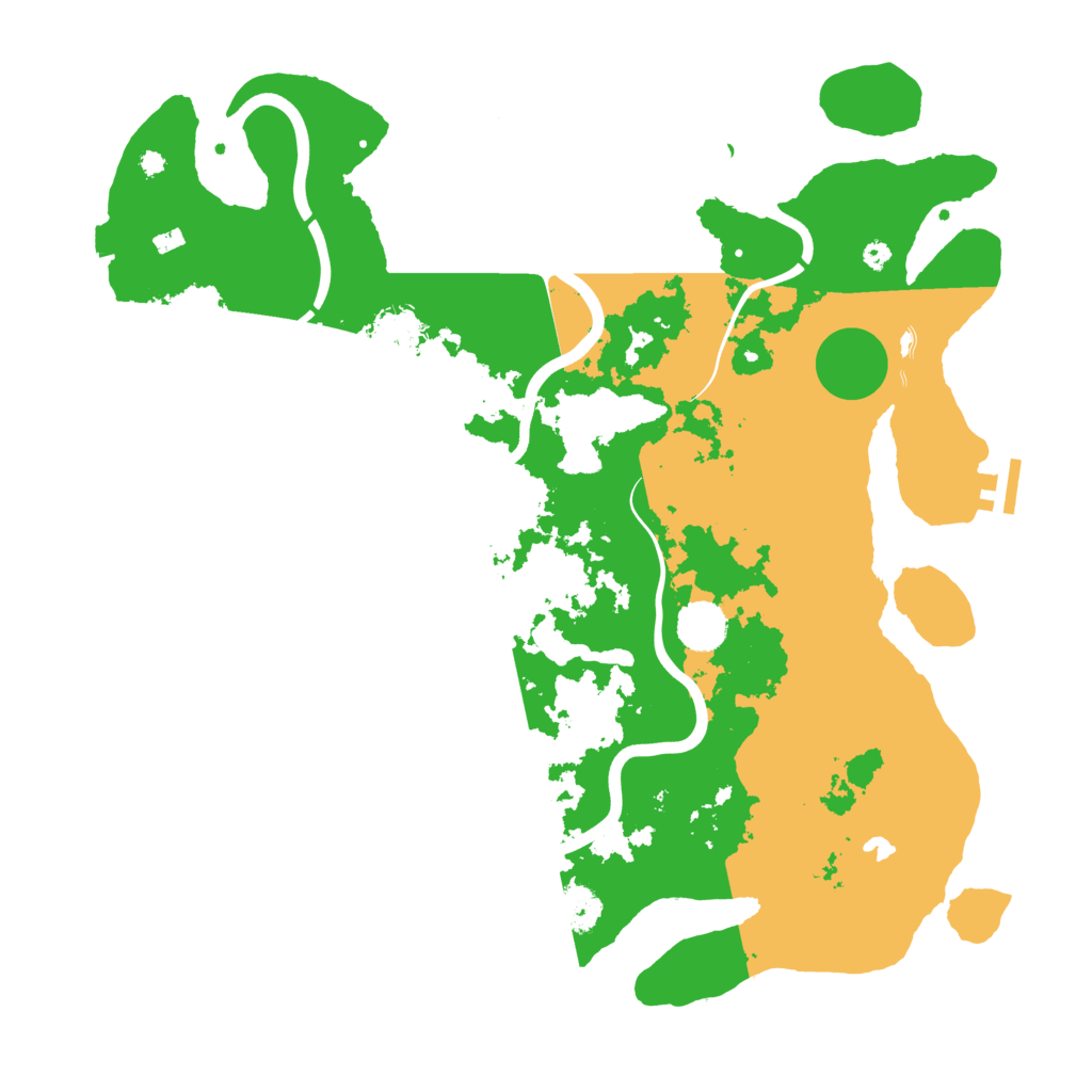 Biome Rust Map: Procedural Map, Size: 4000, Seed: 20260829