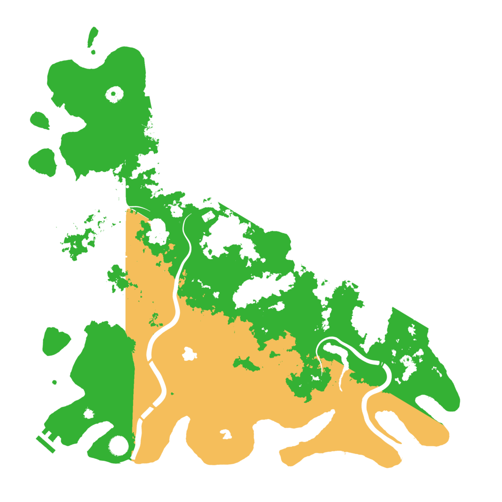 Biome Rust Map: Procedural Map, Size: 4500, Seed: 1914052157