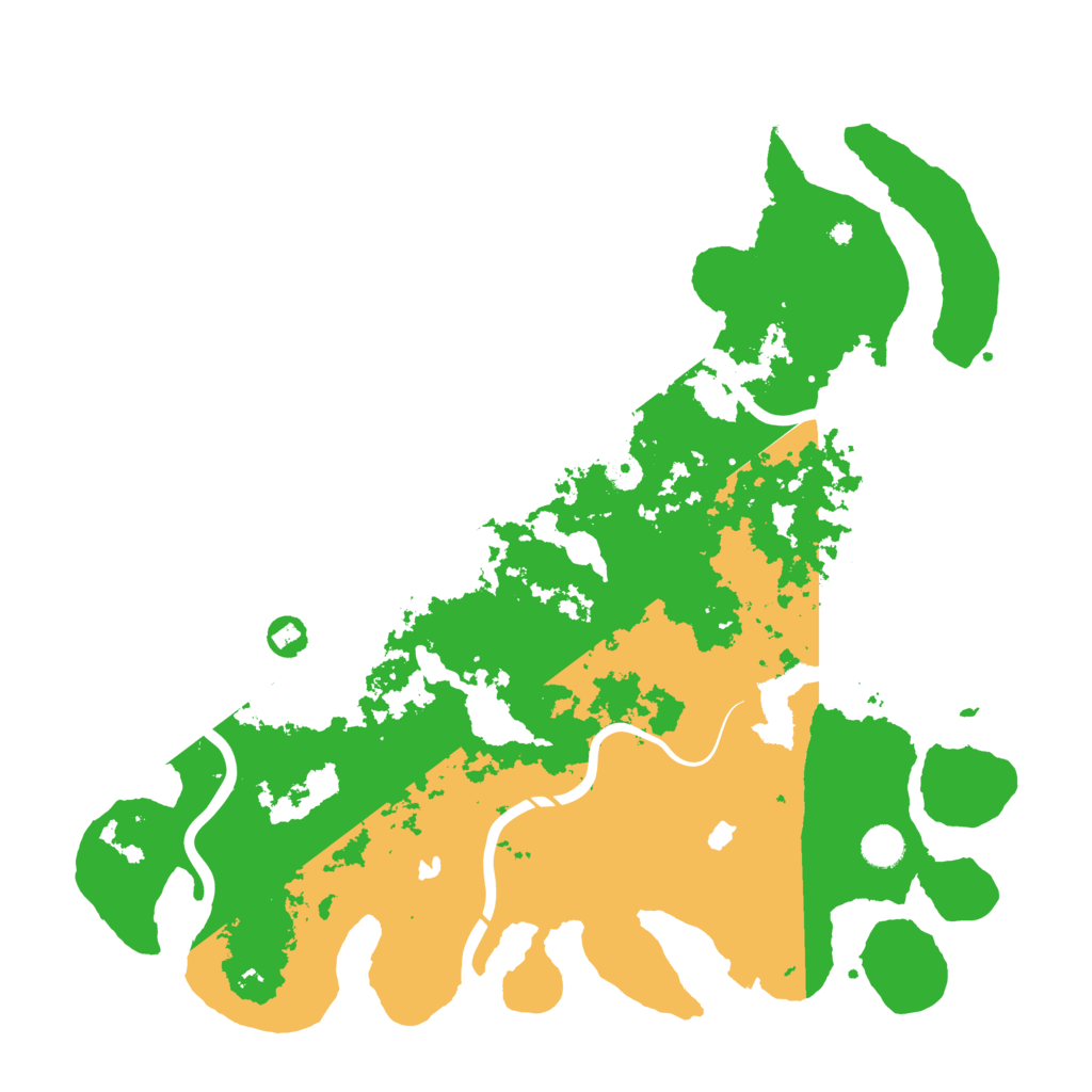 Biome Rust Map: Procedural Map, Size: 4500, Seed: 810107098