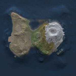 Thumbnail Rust Map: Procedural Map, Size: 1650, Seed: 35643312, 4 Monuments