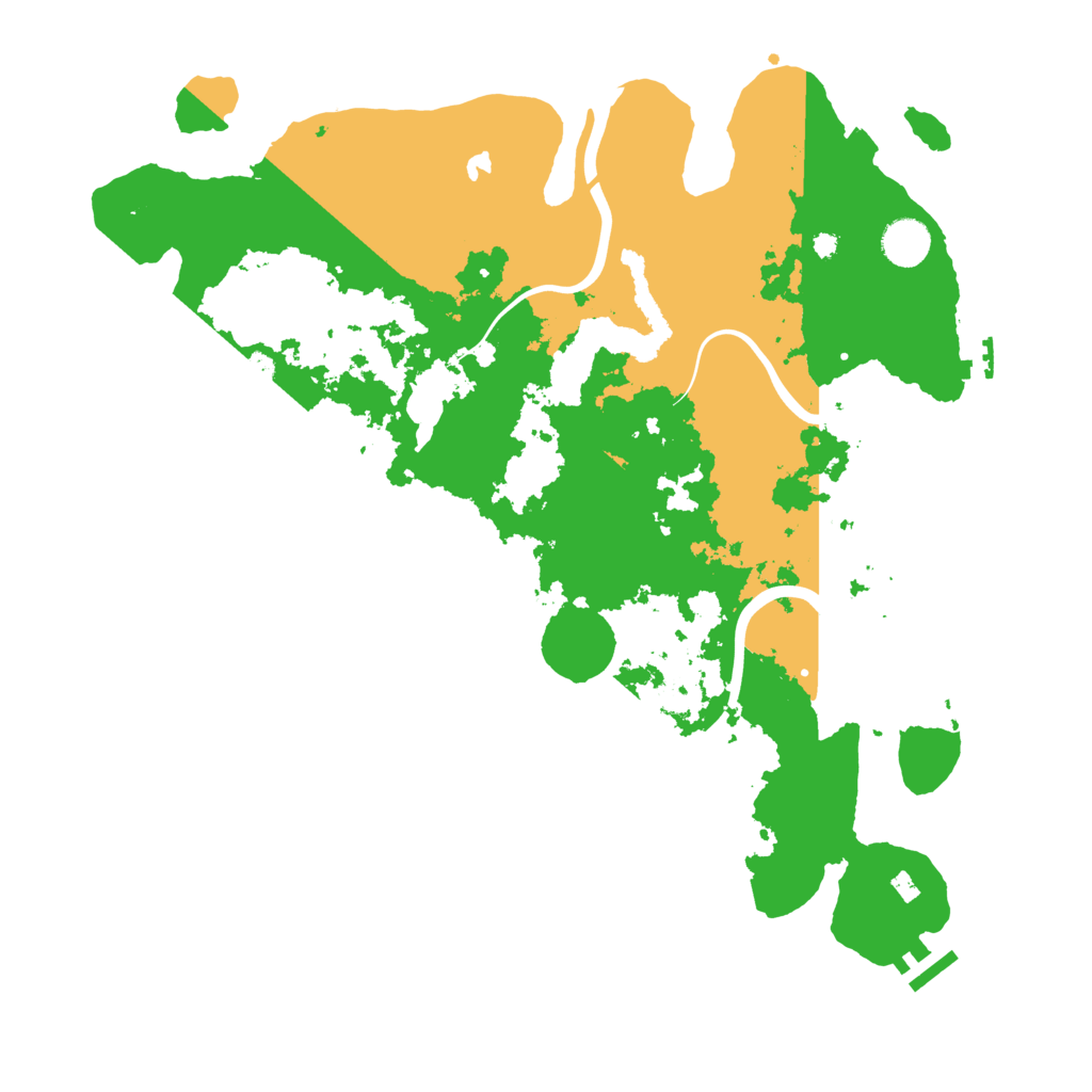Biome Rust Map: Procedural Map, Size: 4000, Seed: 2845156
