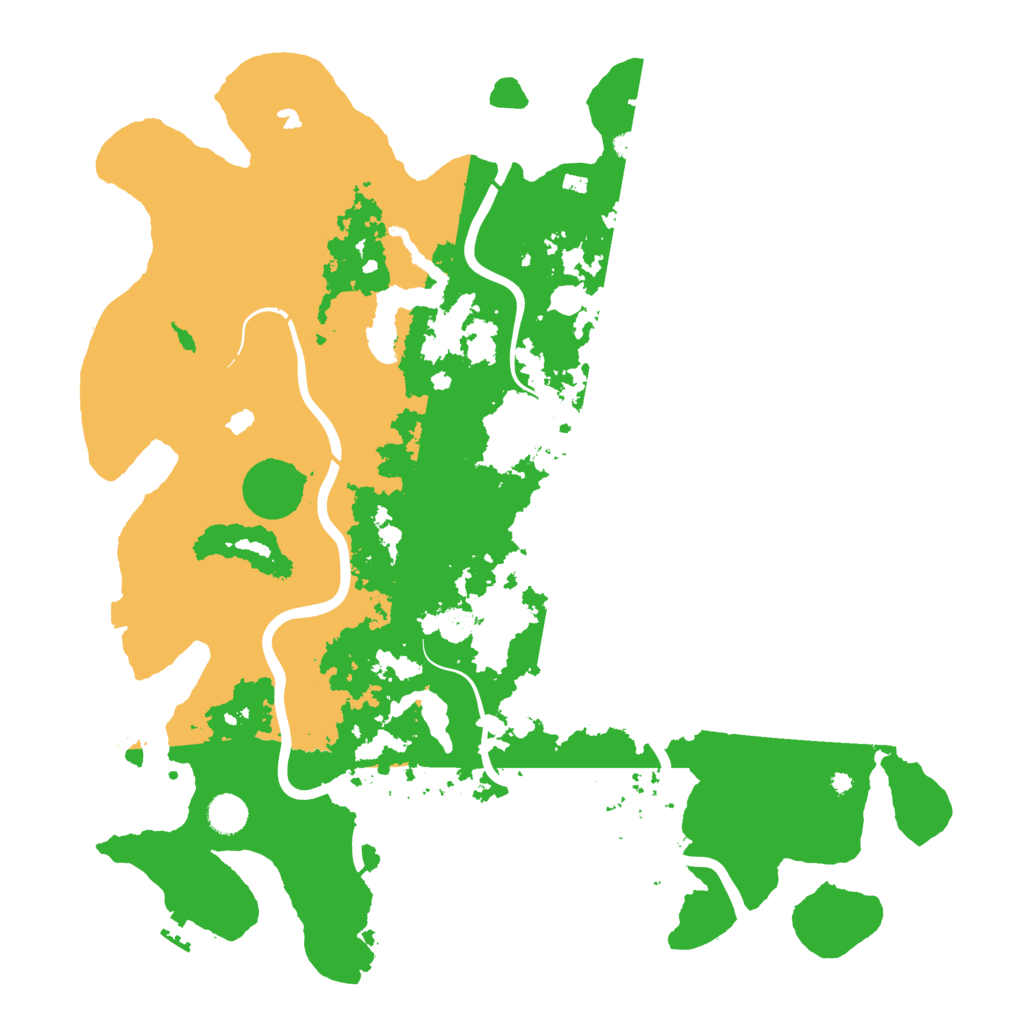 Biome Rust Map: Procedural Map, Size: 4500, Seed: 185083016