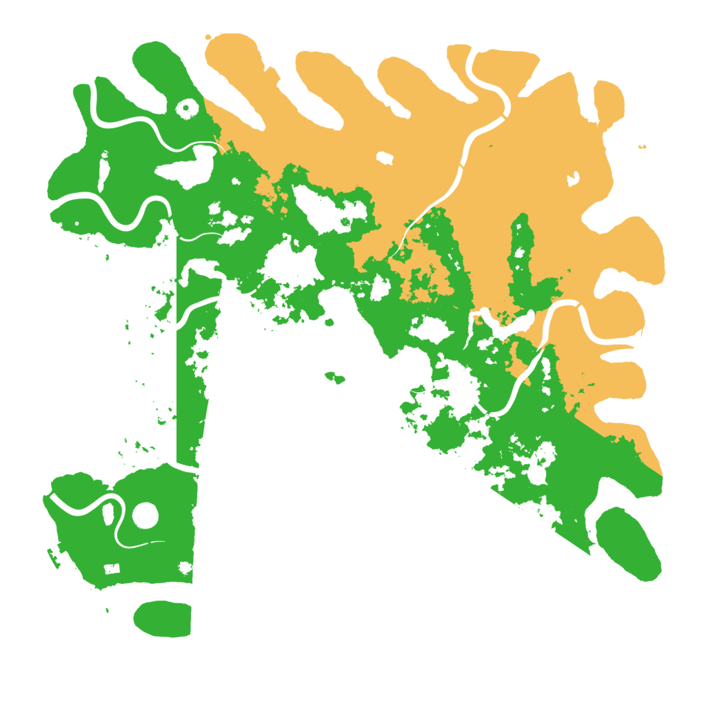 Biome Rust Map: Procedural Map, Size: 5000, Seed: 1857179904