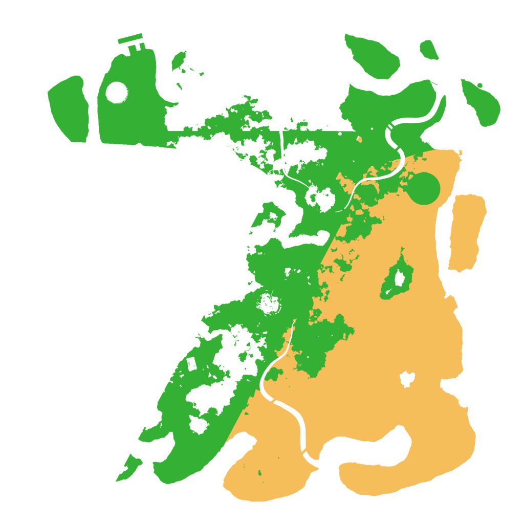 Biome Rust Map: Procedural Map, Size: 4250, Seed: 971951004