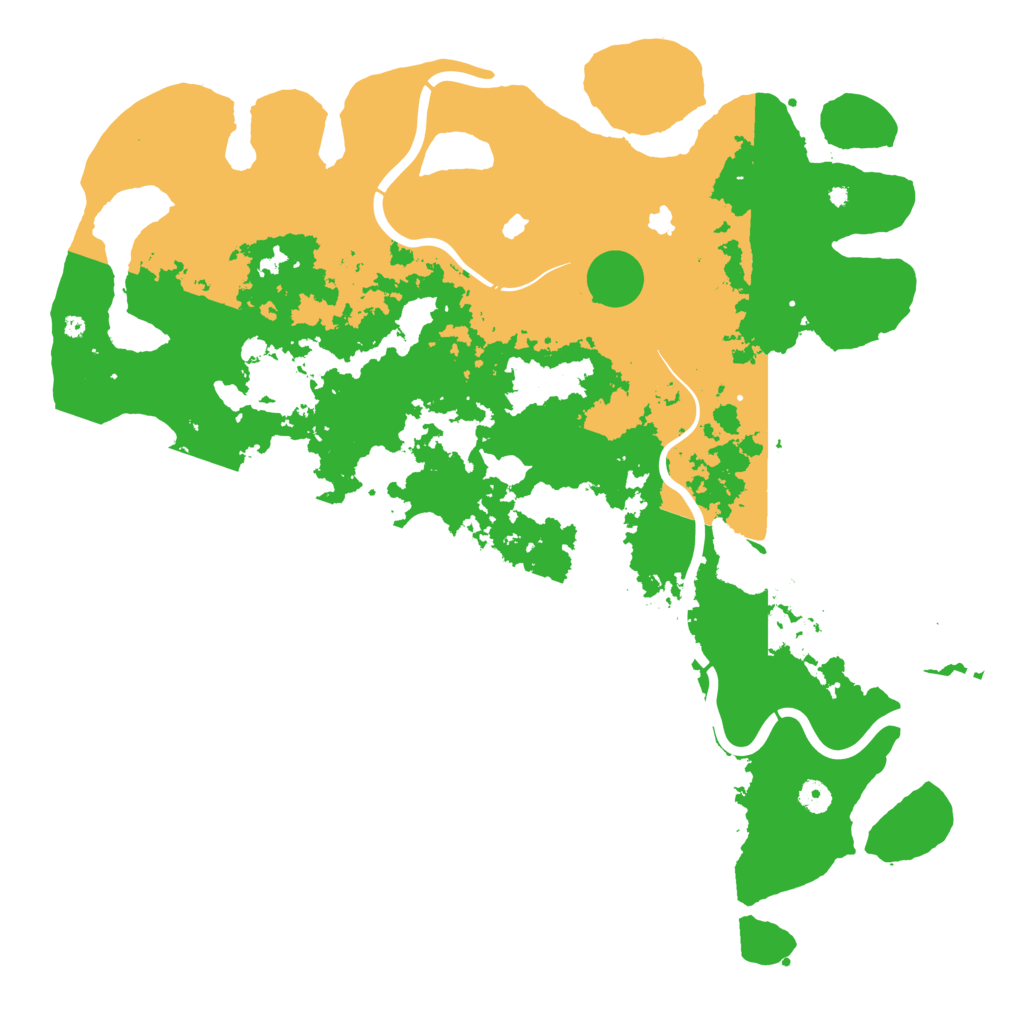 Biome Rust Map: Procedural Map, Size: 4750, Seed: 904257