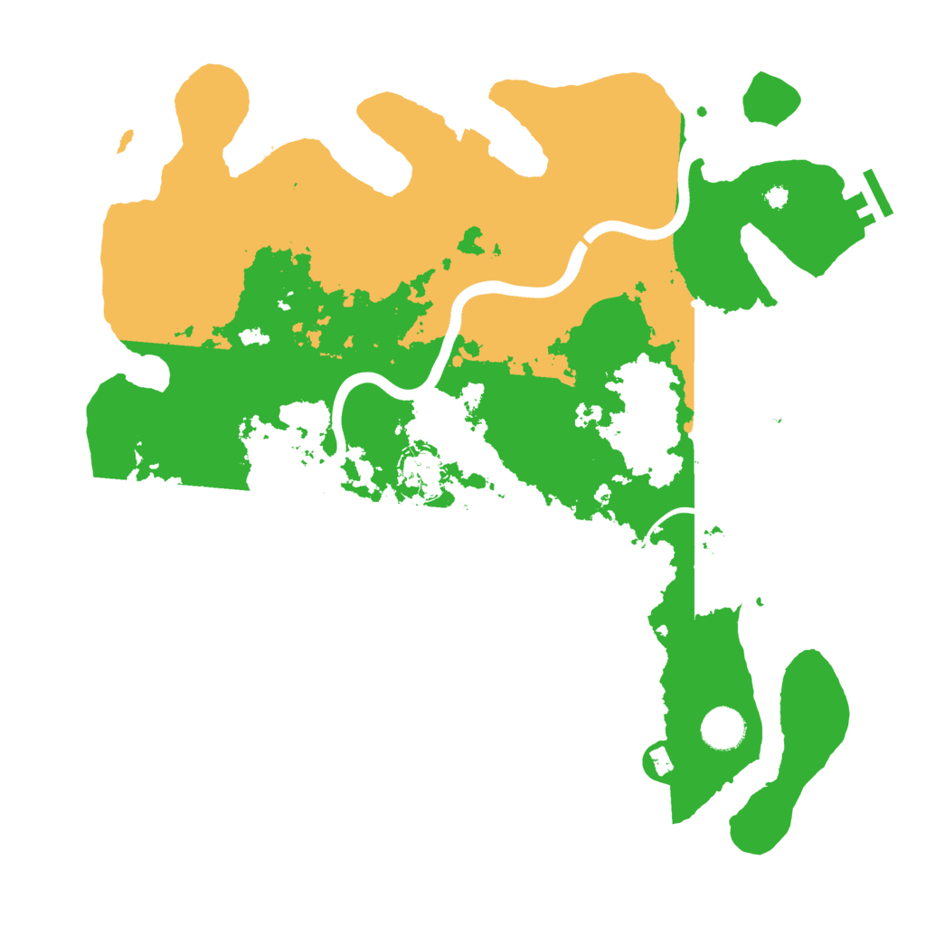 Biome Rust Map: Procedural Map, Size: 3750, Seed: 937728