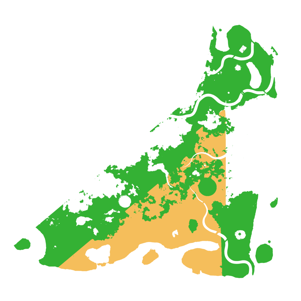 Biome Rust Map: Procedural Map, Size: 4500, Seed: 422788
