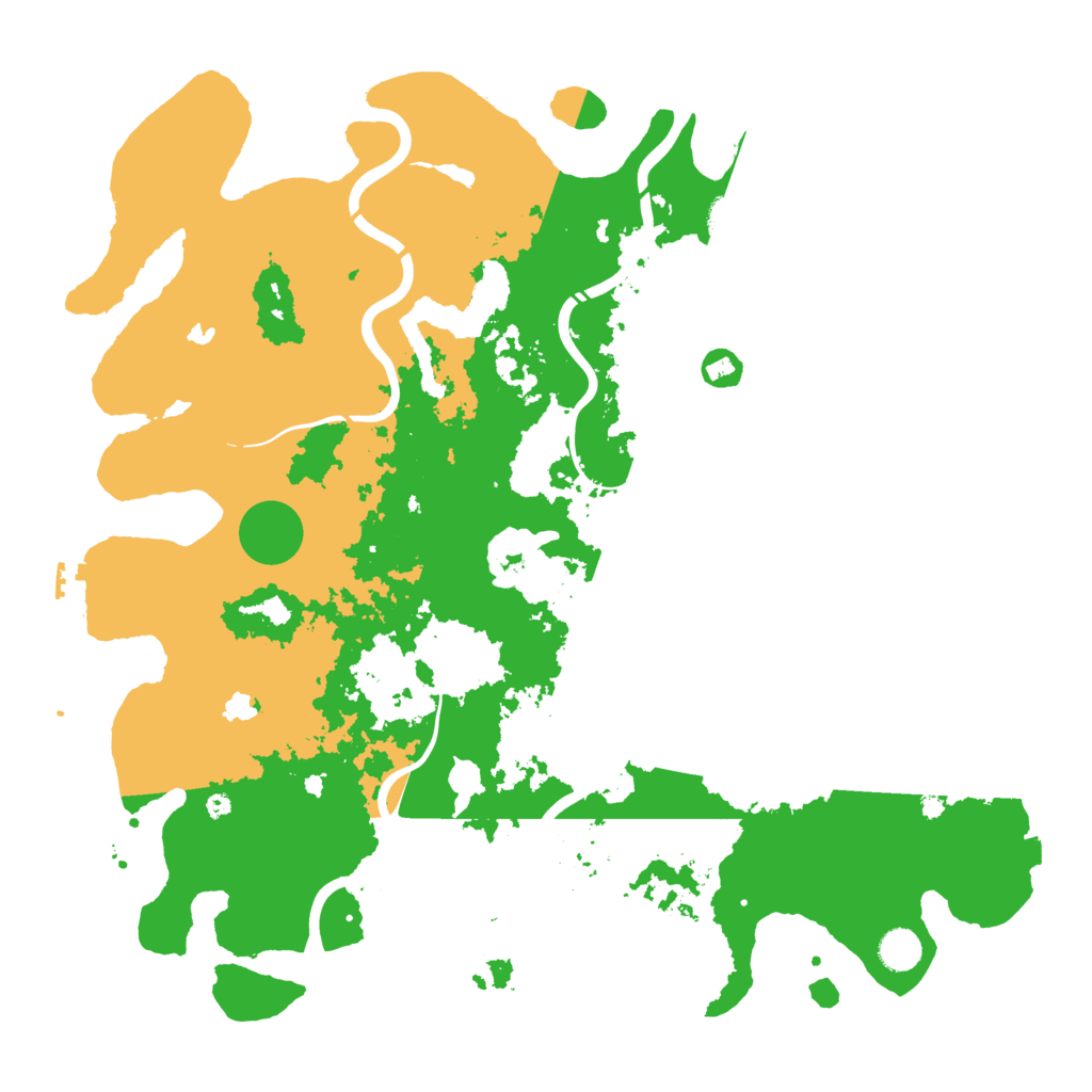 Biome Rust Map: Procedural Map, Size: 4500, Seed: 1732866184