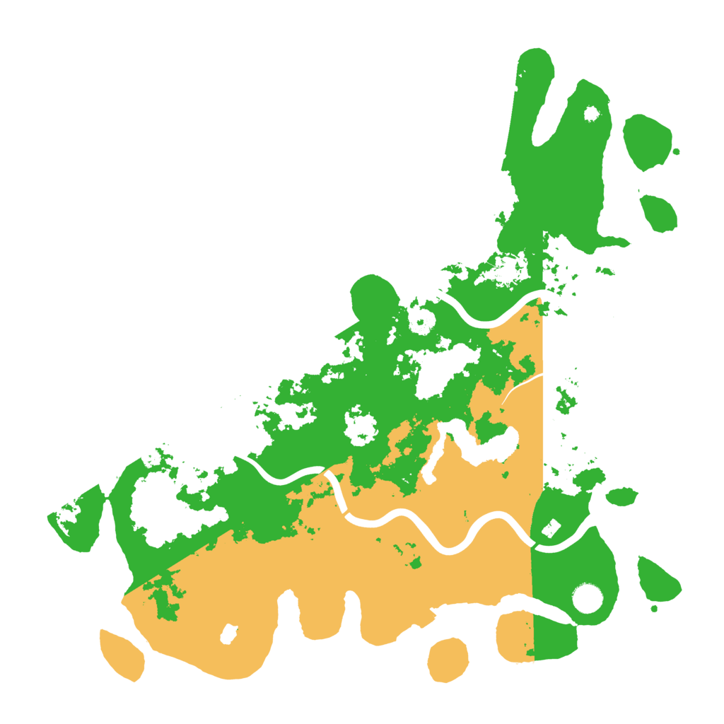Biome Rust Map: Procedural Map, Size: 4250, Seed: 59758553