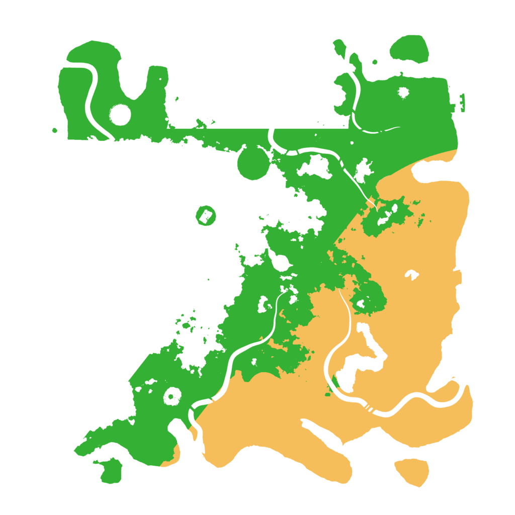 Biome Rust Map: Procedural Map, Size: 4250, Seed: 864768