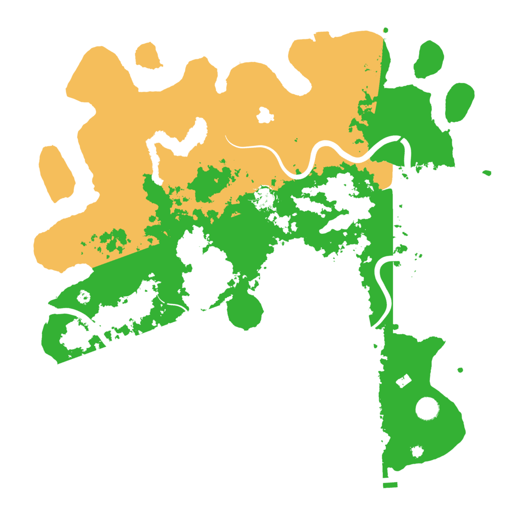 Biome Rust Map: Procedural Map, Size: 4000, Seed: 932298262