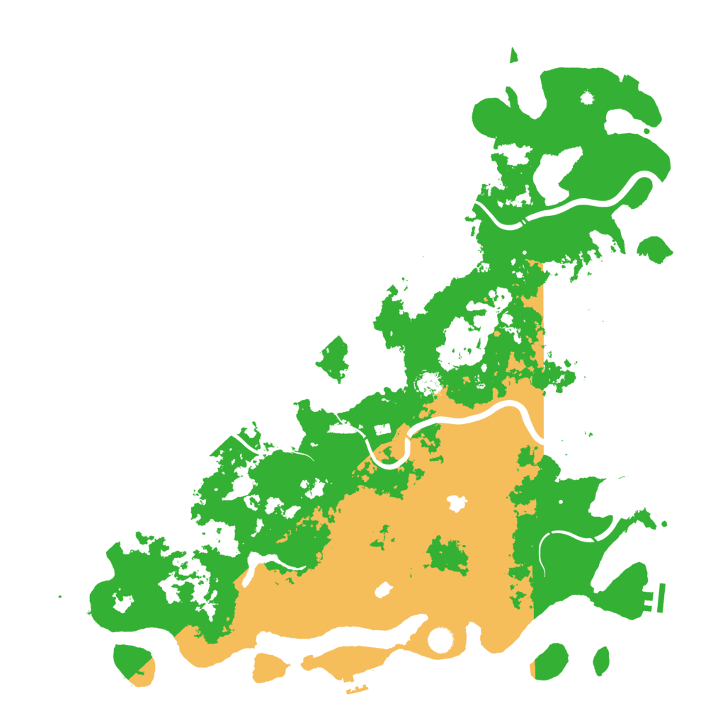 Biome Rust Map: Procedural Map, Size: 5000, Seed: 1891940079