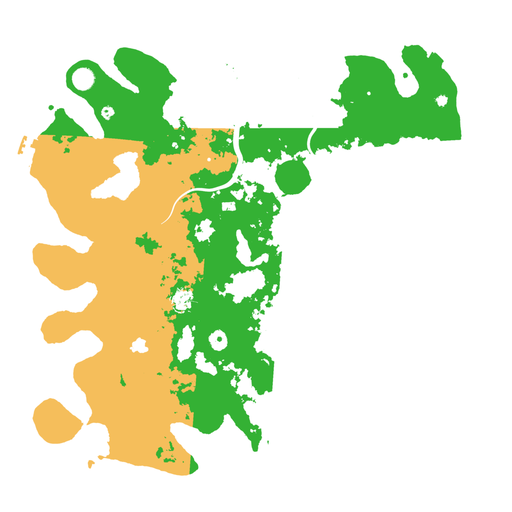 Biome Rust Map: Procedural Map, Size: 4000, Seed: 322021245